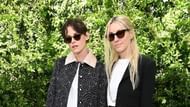 Kristen Stewart and Dylan Meyer attend the Academy Women's Luncheon on November 09, 2023 in Los Angeles, California. (Image via Getty)